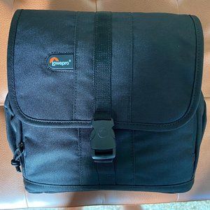 LOWEPRO Adventura 170 (Medium Sized) DSLR Camera Bag Black Orange